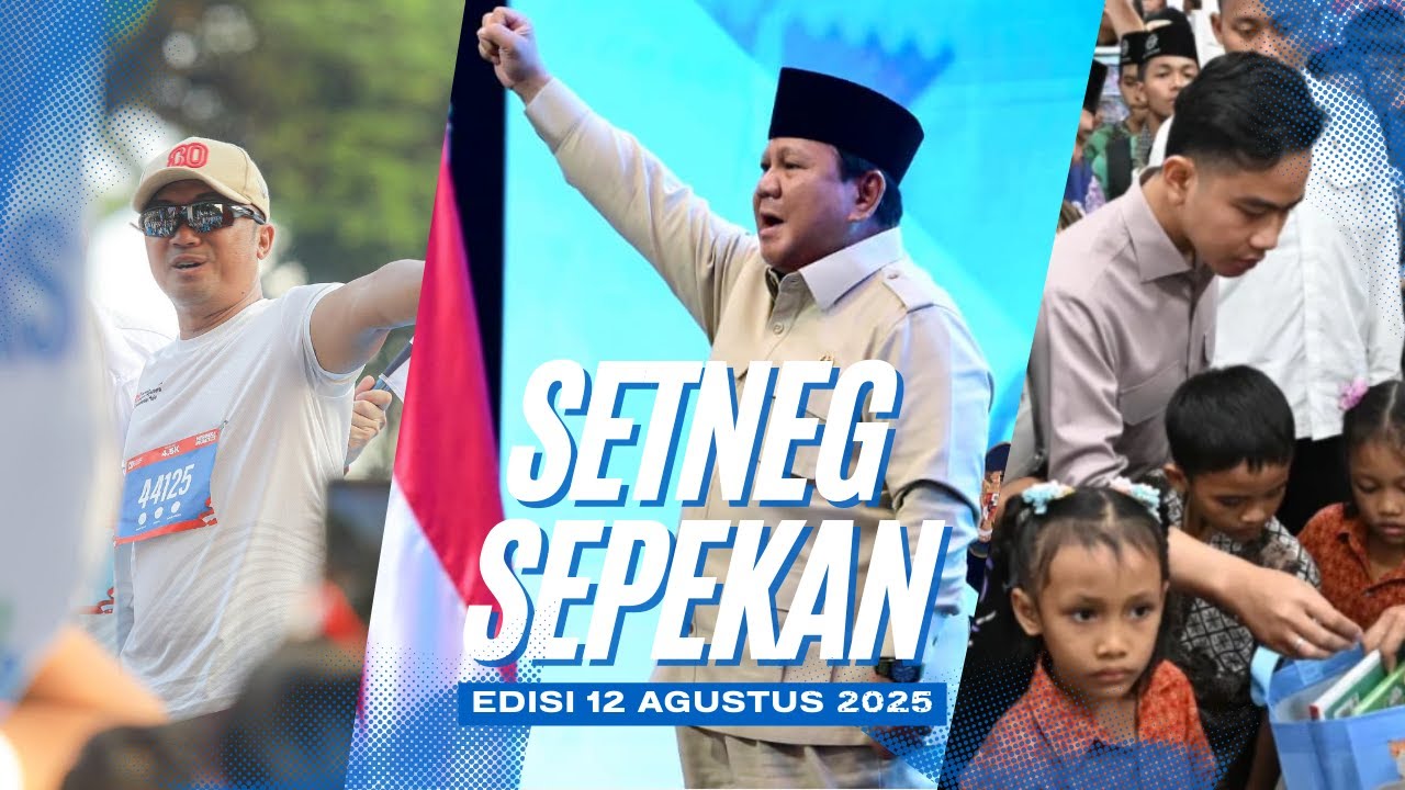 Video Highlight kegiatan Presiden, Wakil Presiden, Menteri Sekretaris Negara, dan Kementerian Sekretariat Negara dalam sepekan edisi 18 s.d 24 Agustus 2025
