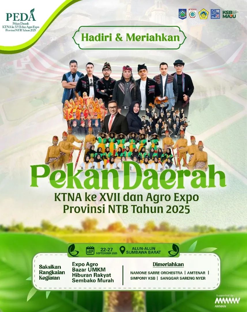 PEDA KTNA XVII NTB, Momentum Petani-Nelayan Majukan Kedaulatan Pangan dari Sumbawa Barat